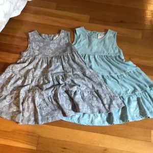 Two cotton dresses (also listed separately).
